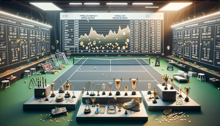 3608 tennis prize money breakdown how much do players earn in 2024